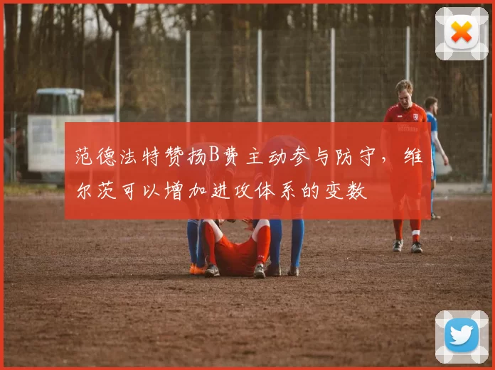 范德法特赞扬B费主动参与防守，维尔茨可以增加进攻体系的变数